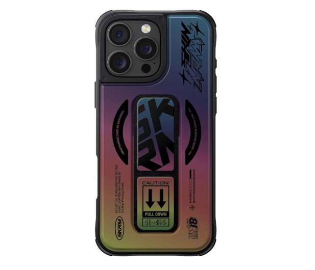 SKINARMA Kira Kobai do iPhone 16 Pro 6.3" Magnetic Grip hologram - 1316899 - zdjęcie 4